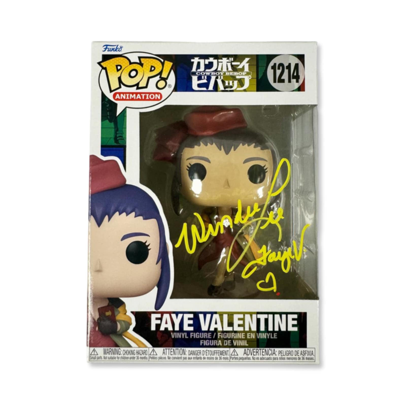 Faye Valentine Cowboy Bebop Funko Pop #147 outlet Original Pop Vaulted