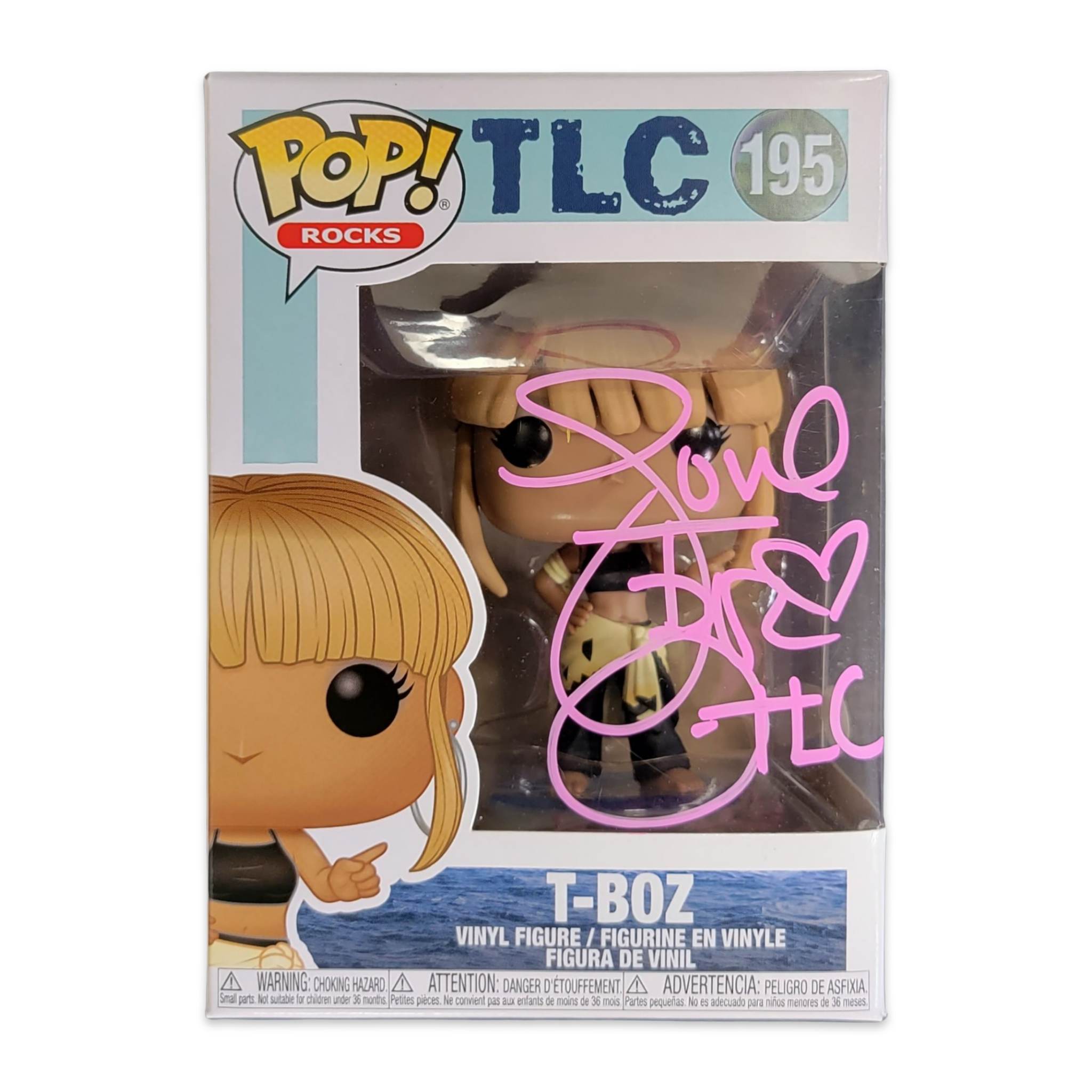 Funko Pop shops Lot Autographed TLC SET