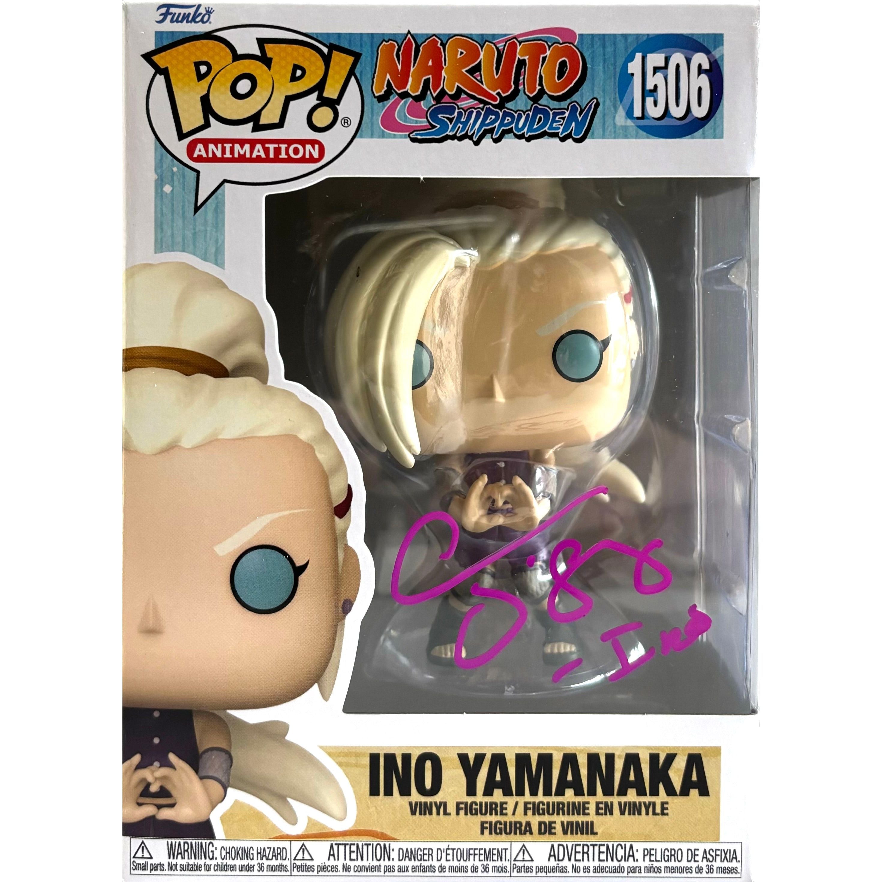 Naruto funko pop signed an verified by JSA store