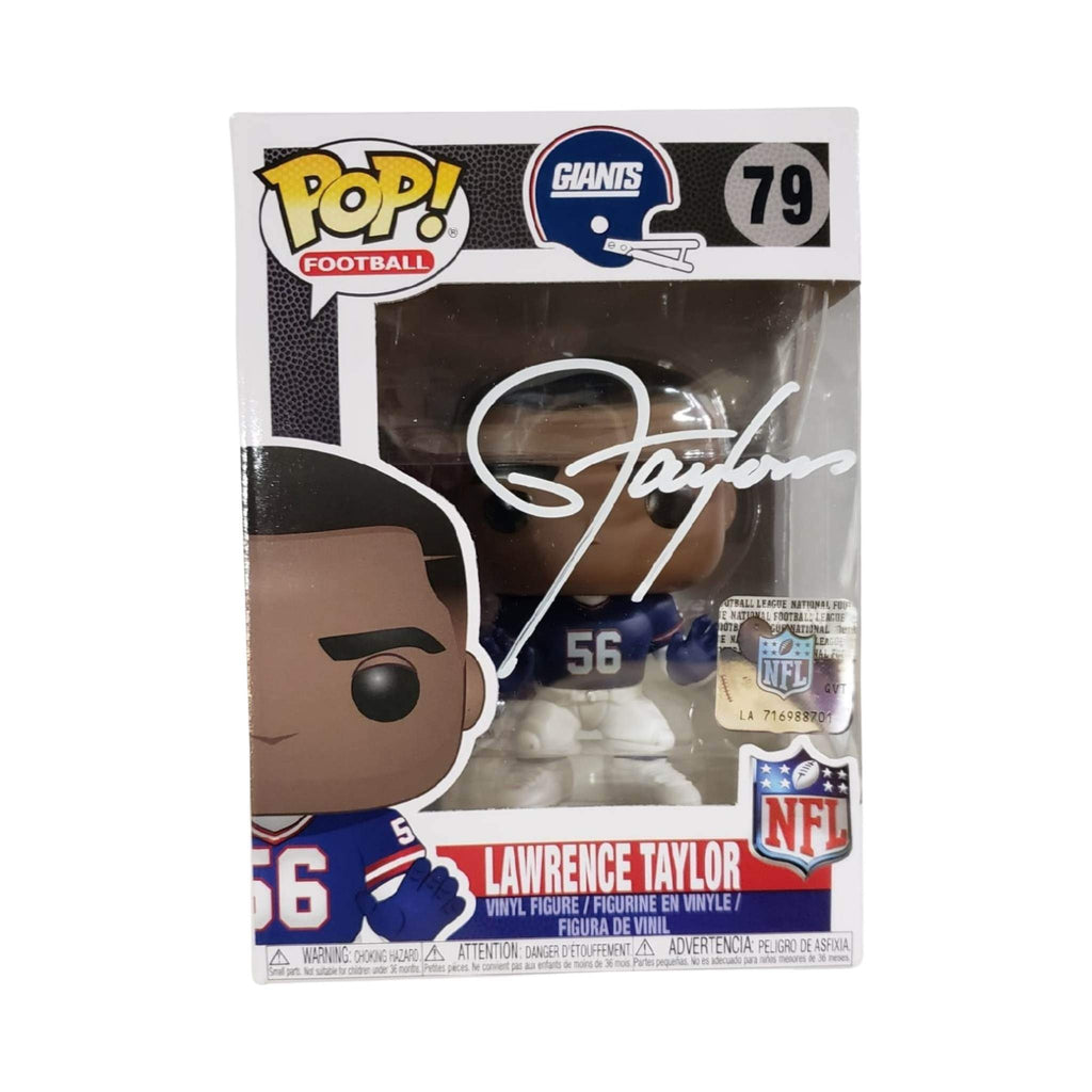 Lawrence Taylor New York Giants Autographed Funko Pop (JSA