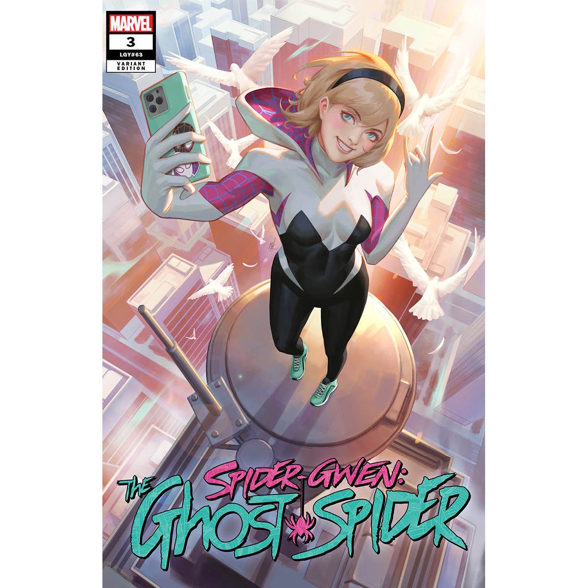 SPIDER-GWEN: THE GHOST-SPIDER #3 UNKNOWN COMICS EJIKURE EXCLUSIVE VAR –  Plastic Empire