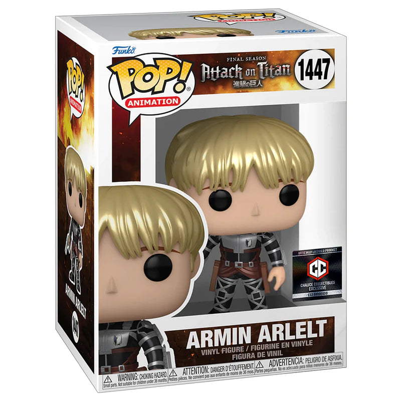 Pop! Attack on Titan Armin Arlelt Metallic