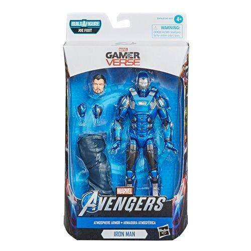 Blue iron man action figure online