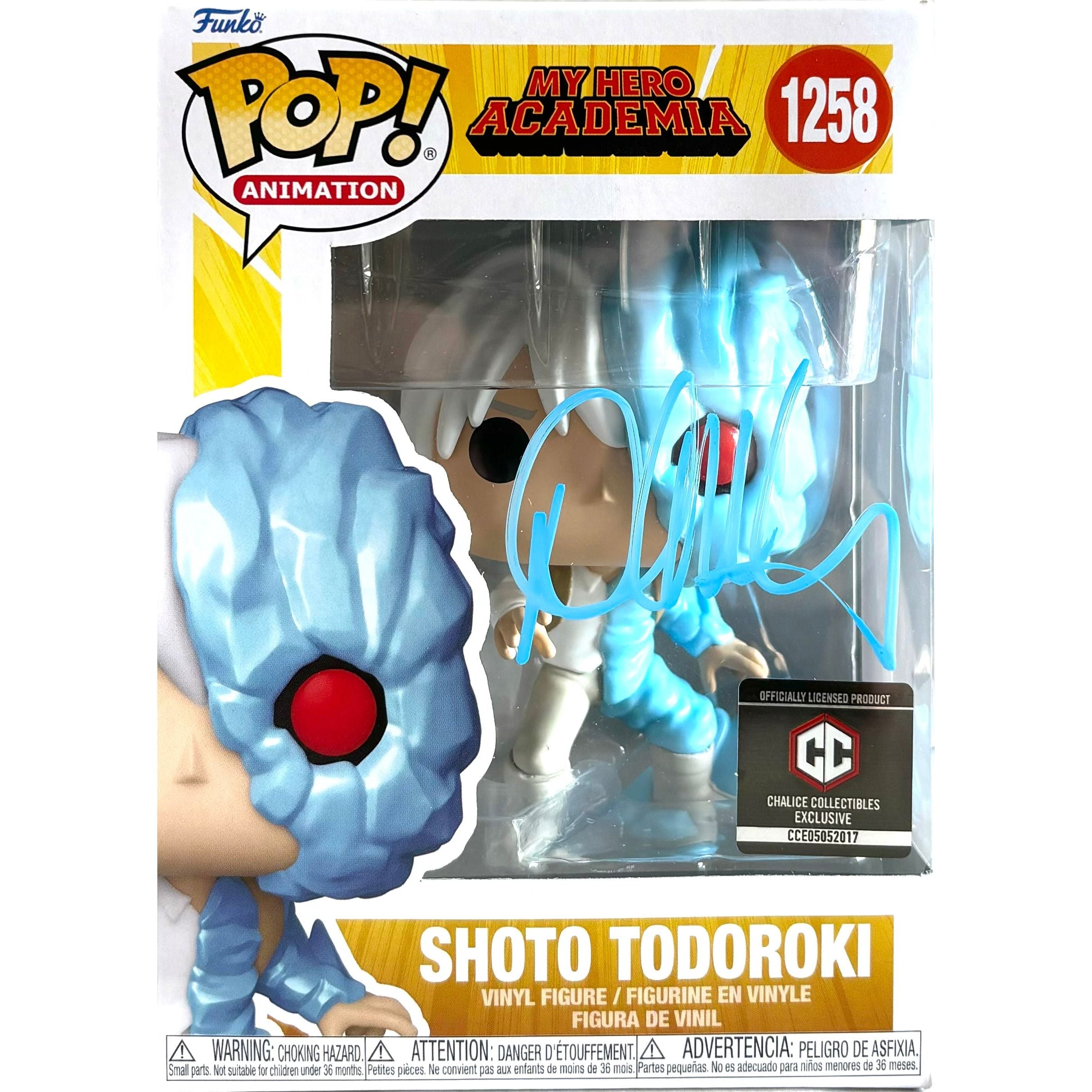 MHA Shoto Todoroki Signed JSA orders Funko Pop 372