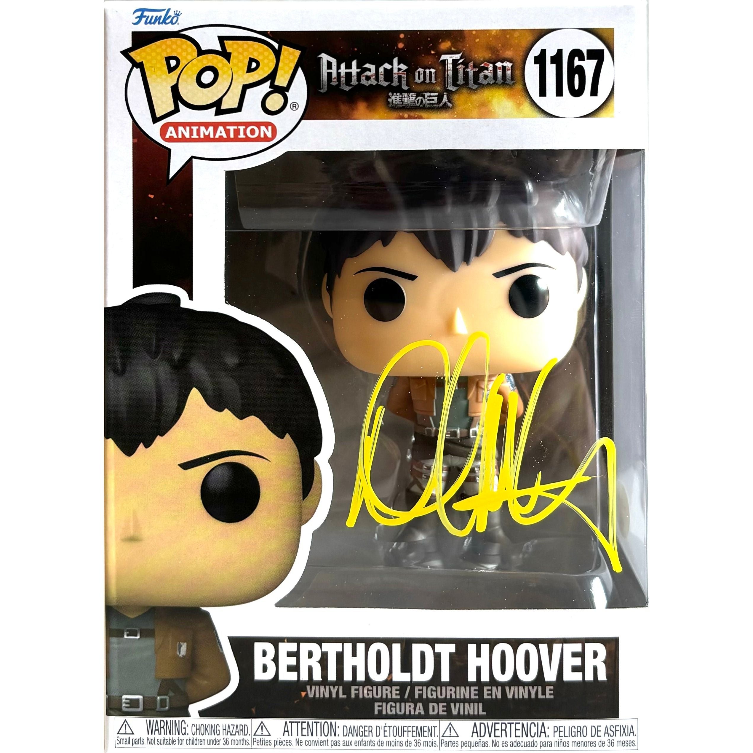 Funko sold Pop Attack on Titan Bertholdt Hoover