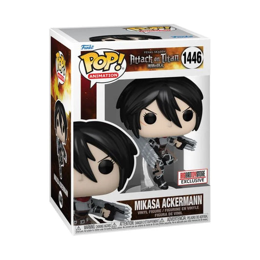 Funko Pop! Mikasa Ackermann from Attack on Titan #1446 BBTS Ex