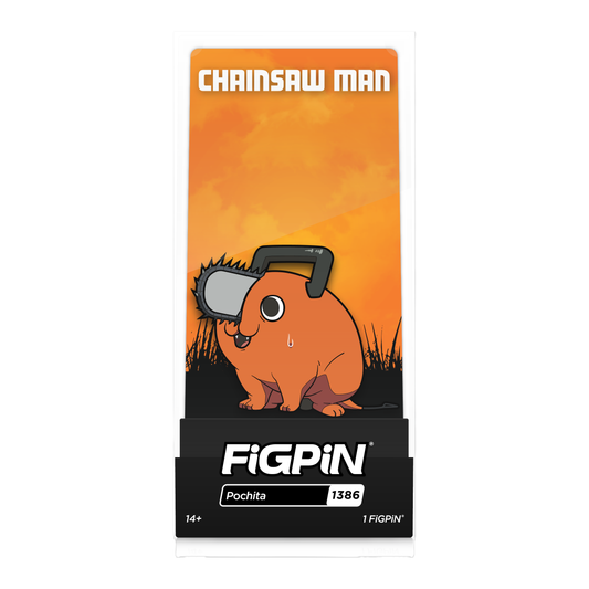 Figpin Pochita from Chainsaw Man #1386 Pops and Pins Ex