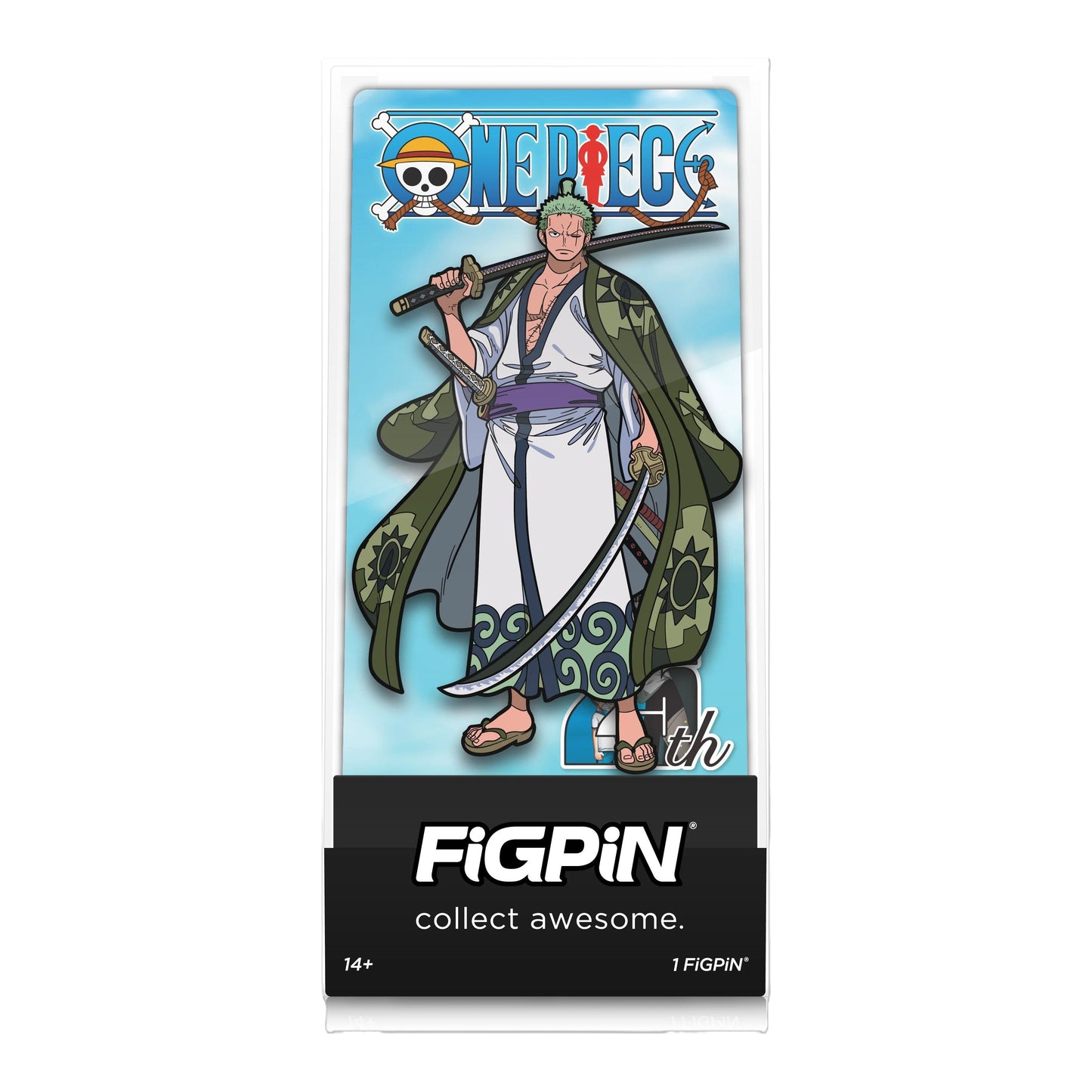 Figpin Zorojuro Zoro from One Piece #1620 CC Ex LE 1000