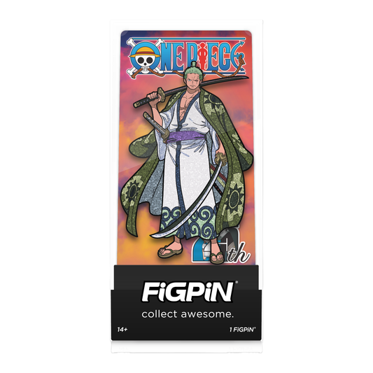 Figpin Zorojuro Zoro Glitter from One Piece #1646 CC Ex LE 500