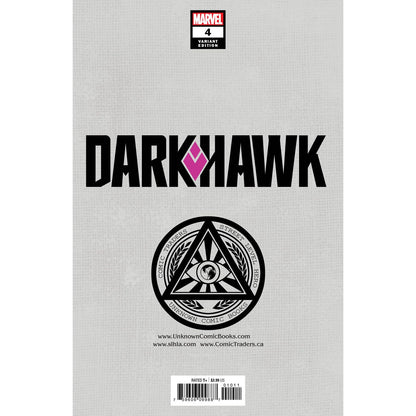 DARKHAWK #4 (OF 5) UNKNOWN COMICS MIGUEL MERCADO EXCLUSIVE VAR (11/24/2021) (12/01/2021)