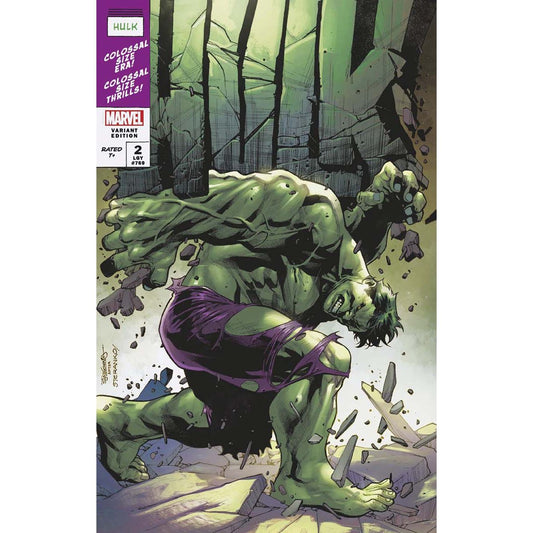 HULK #2 UNKNOWN COMICS STEPHEN SEGOVIA EXCLUSIVE VAR (12/15/2021)