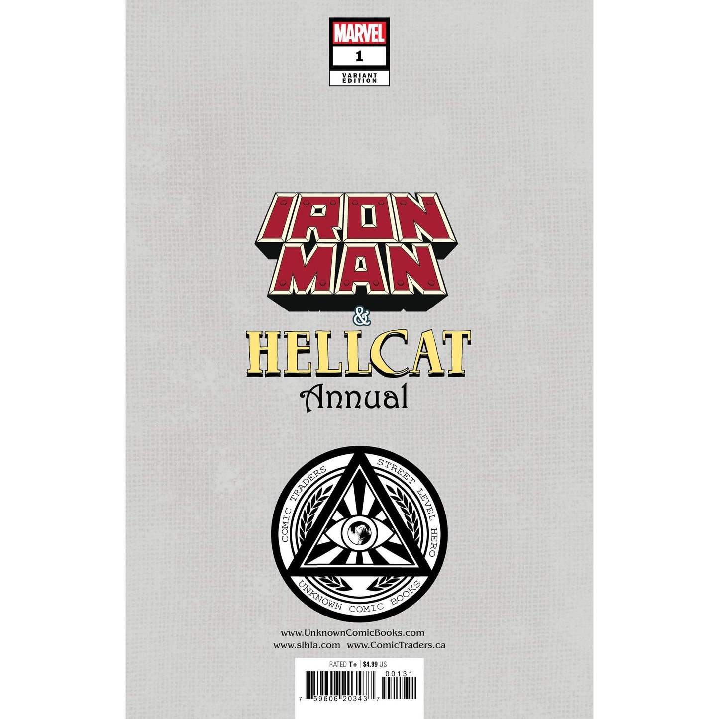 IRON MAN/HELLCAT ANNUAL #1 UNKNOWN COMICS IVAN TAO EXCLUSIVE VAR (06/29/2022)