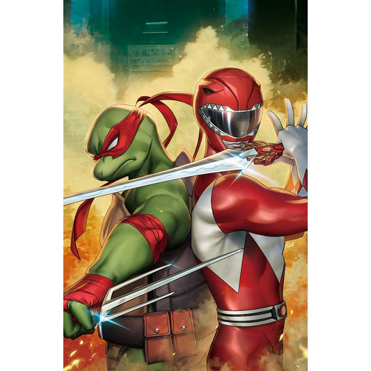 MMPR TMNT II #2 R1C0 UNKNOWN COMICS EXCLUSIVE VIRGIN VAR (01/25/2023)