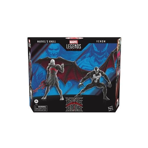 Marvel Legends Spider-Man King in Black Knull and Venom 6-inch Action Figure 2-Pack