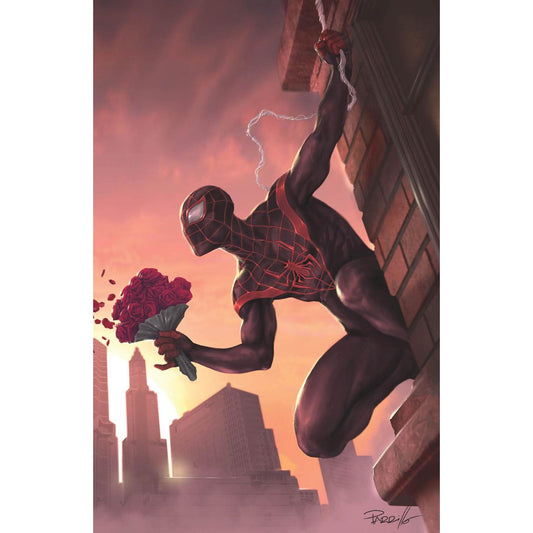 MILES MORALES: SPIDER-MAN #4 LUCIO PARRILLO (616) EXCLUSIVE VIRGIN VAR (03/29/2023)