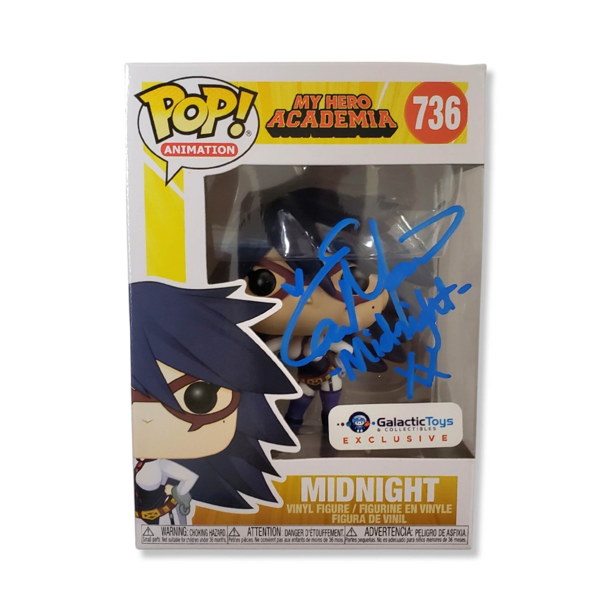 My Hero buying Academia Midnight English Voice Actor Elizabeth Maxwell Signed 8x10