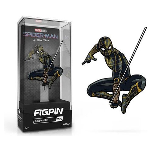 Figpin Spider-Man (Black and Gold Suit) from Spider-Man NWH #909