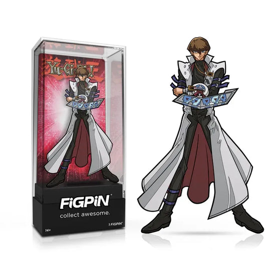 Figpin Seto Kaiba from Yu-Gi-Oh! #1501 Pops and Pins Ex LE 1000