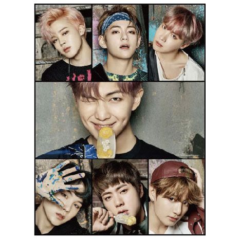 BTS Wallscroll