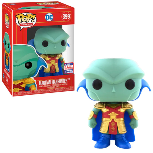 Funko Pop! Heroes #399 Imperial Martian Manhunter Black Light Exclusive