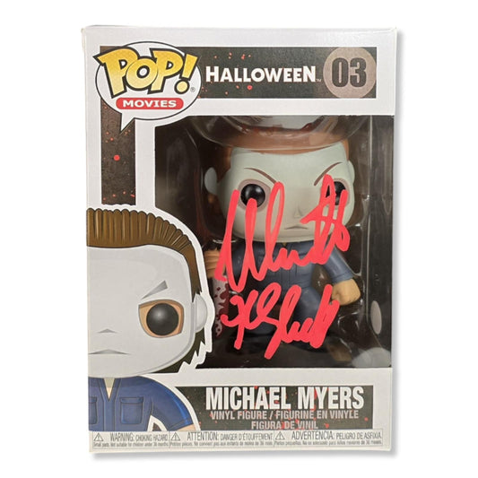 Nick Castle signed Michael Myers Funko POP! #03 JSA Authenticated autograph