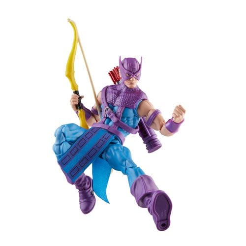 Avengers 60th Anniversary Marvel Legends Hawkeye with Sky-Cycle 6 Inch Action Figure