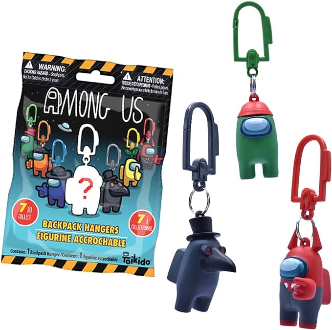 Among Us backpack hanger mystery pack