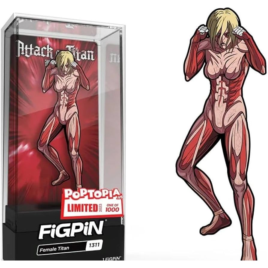 Figpin Female Titan from Attack on Titan #1311 Poptopia Ex LE 1000