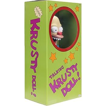 Jakks Pacific - Talking Krusty Doll from The Simpsons