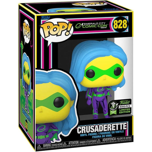 Funko Pop! Crusaderette from Emerald City Comic Con #828 ECCC 2023 LE 3000