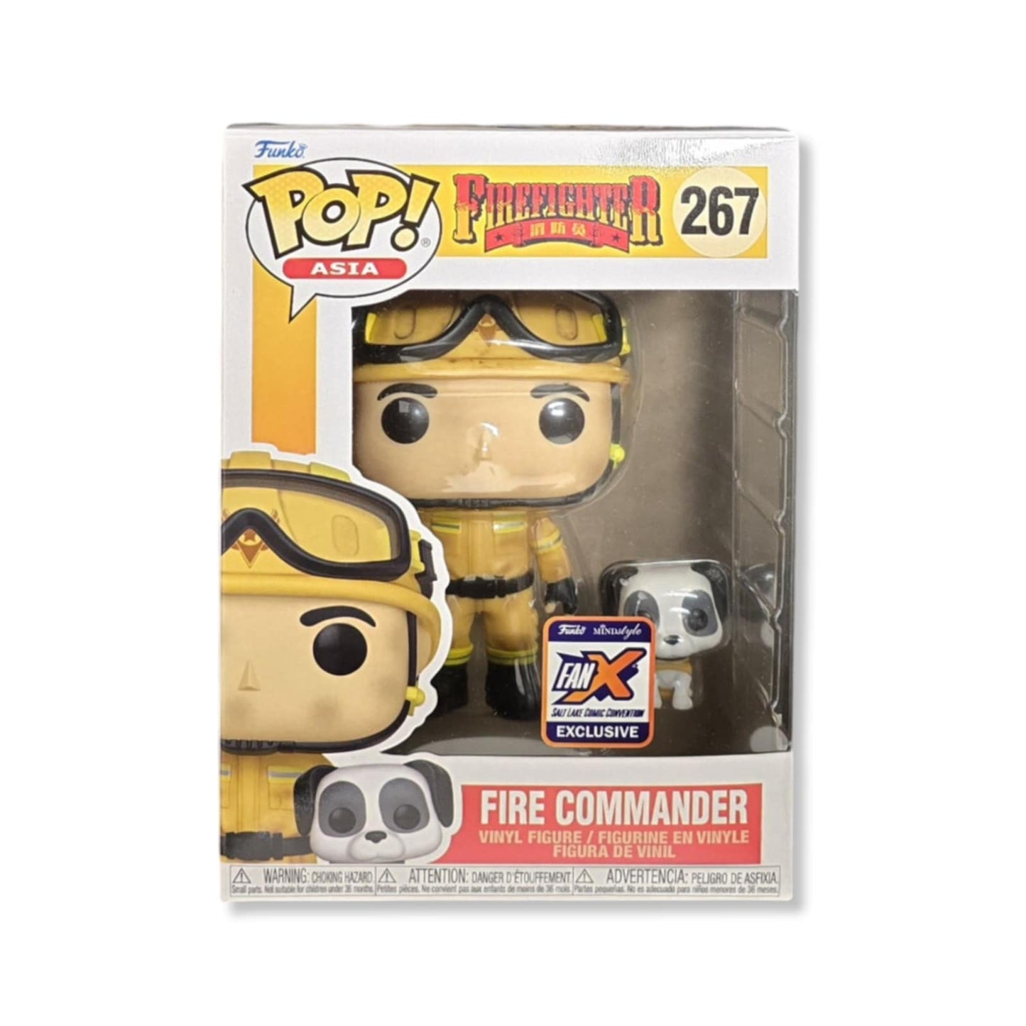 Funko Pop! Fire Commander from Firefighter #267 Salt Lake FanX