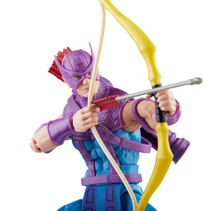 Avengers 60th Anniversary Marvel Legends Hawkeye with Sky-Cycle 6 Inch Action Figure