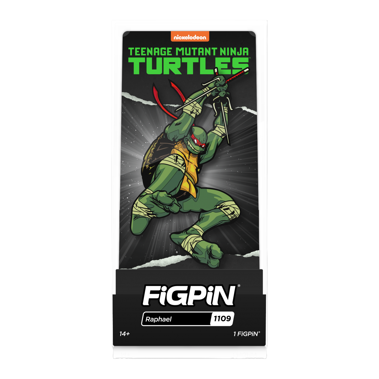 Figpin Raphael from TMNT #1109 Pins on Fire Ex LE 1500