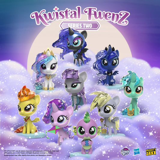 Mighty Jaxx Kwistal Fwenz x My Little Pony - series two