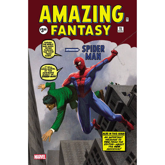 AMAZING FANTASY #15 FACSIMILE EDITION UNKNOWN COMICS EXCLUSIVE HOMAGE (10/09/2019)