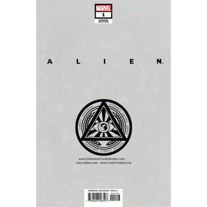 ALIEN #1 UNKNOWN COMICS MARCO MASTRAZZO EXCLUSIVE VAR (03/24/2021)