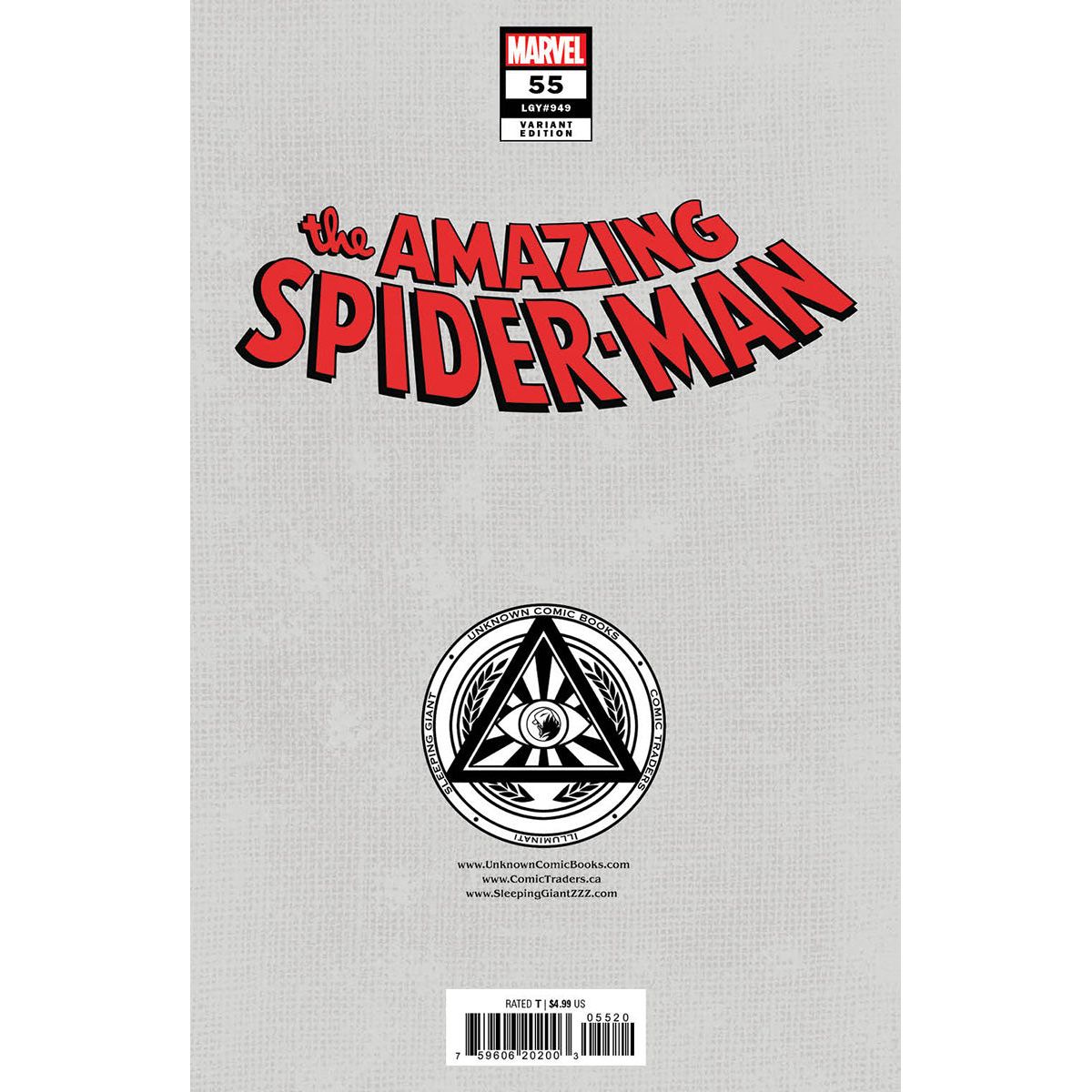 Amazing Spider-Man #55 Unknown Comics Ejikure Exclusive Var (08/14/2024)