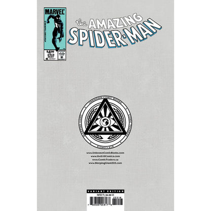 AMAZING SPIDER-MAN #252 FACSIMILE EDITION [NEW PRINTING] UNKNOWN COMICS KAARE ANDREWS EXCLUSIVE VIRGIN VAR (01/31/2024)