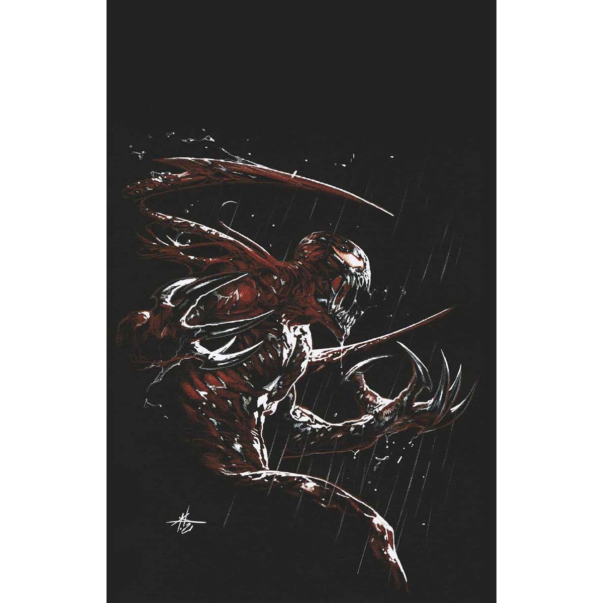 CARNAGE FOREVER 1 UNKNOWN COMICS GABRIELE DELL'OTTO EXCLUSIVE VIRGIN VAR (02/23/2022)