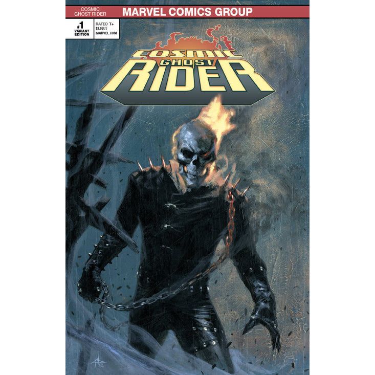 COSMIC GHOST RIDER #1 (OF 5) UNKNOWN COMIC BOOKS EXCLUSIVE DELLOTTO CVR A 7/4/2018