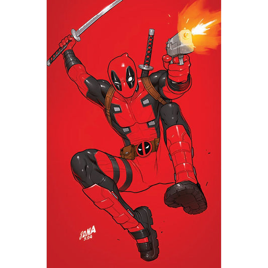 DEADPOOL #1 UNKNOWN COMICS DAVID NAKAYAMA FACSIMILE VIRIGN EXCLUSIVE VAR (07/10/2024)