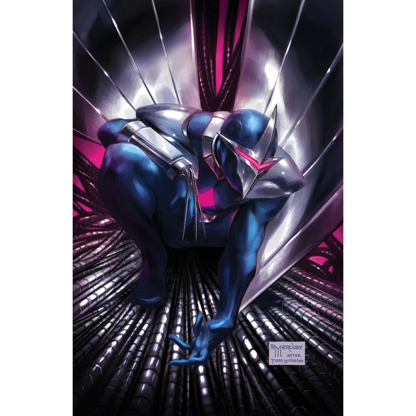 DARKHAWK #3 (OF 5) UNKNOWN COMICS MIGUEL MERCADO EXCLUSIVE VIRGIN VAR (10/27/2021) (11/03/2021)