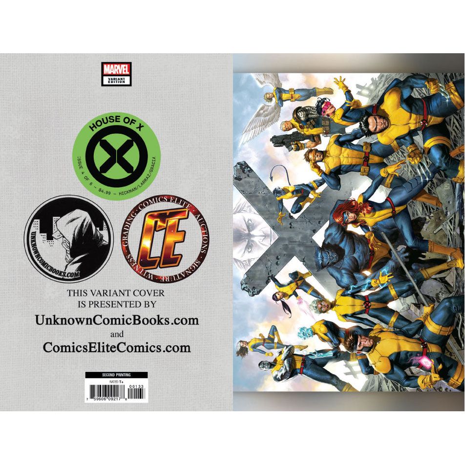 HOUSE OF X #4 (OF 6) MOLINA VIRGIN EXCLUSIVE VAR 2ND PTG (10/09/2019)