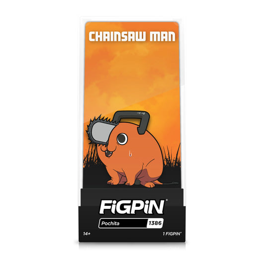 Figpin Pochita from Chainsaw Man #1386 Pops and Pins Ex