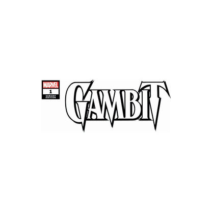 GAMBIT 1 UNKNOWN COMICS BLANK EXCLUSIVE VAR (07/06/2022) (07/27/2022)