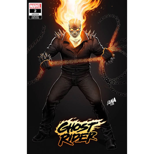 GHOST RIDER 2 UNKNOWN COMICS DAVID NAKAYAMA EXCLUSIVE COLOR BLEED VAR (03/30/2022)