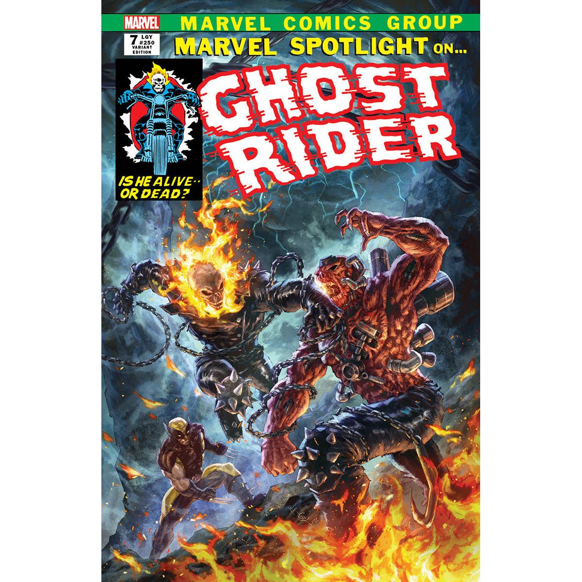 GHOST RIDER #7 UNKNOWN COMICS ALAN QUAH EXCLUSIVE VAR (10/12/2022)