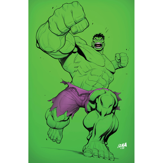 HULK #11 UNKNOWN COMICS DAVID NAKAYAMA EXCLUSIVE VIRGIN COLOR BLEED VAR (01/18/2023)