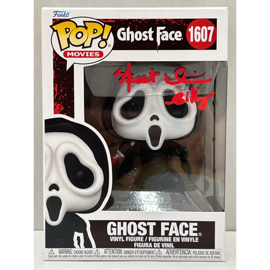 Skeet Ulrich signed Ghost Face Funko POP! #1607 JSA Authenticated autograph