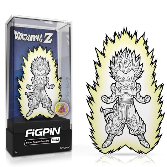 Figpin Super Saiyan Gotenks Glitter (GITD) from Dragonball Z #1052 Plastic Empire Ex LE 750